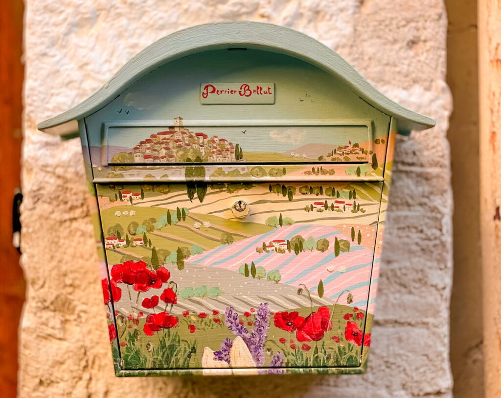 Mailbox in Saint Paul de Vence, France