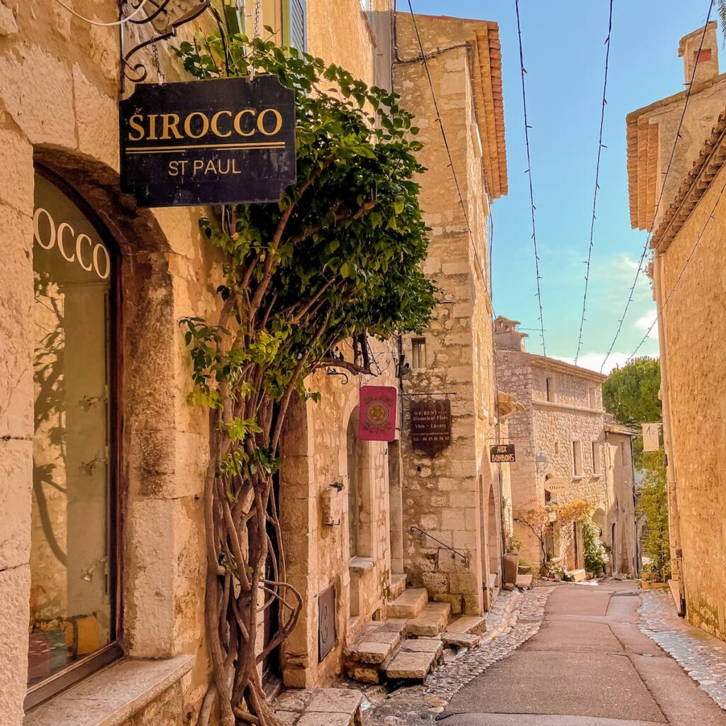 Rue Grande, Saint Paul de Vence, France