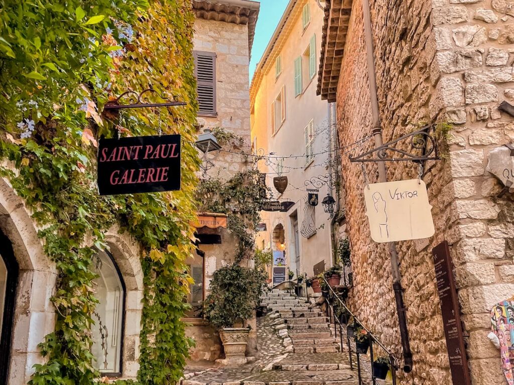 Rue Grande, Saint Paul de Vence, France